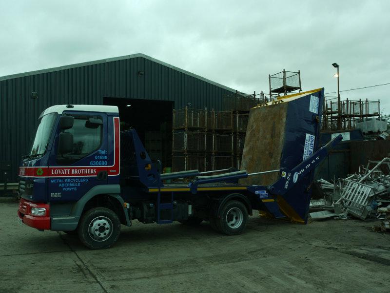 Lovatt Brothers Scrap Metal Recyclers & Skip Hire covering Montgomery